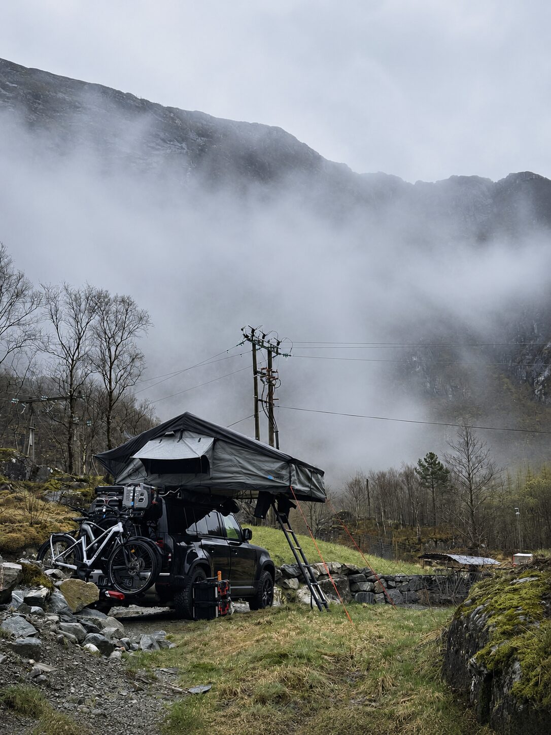 Koala Creek daktent op Land Rover